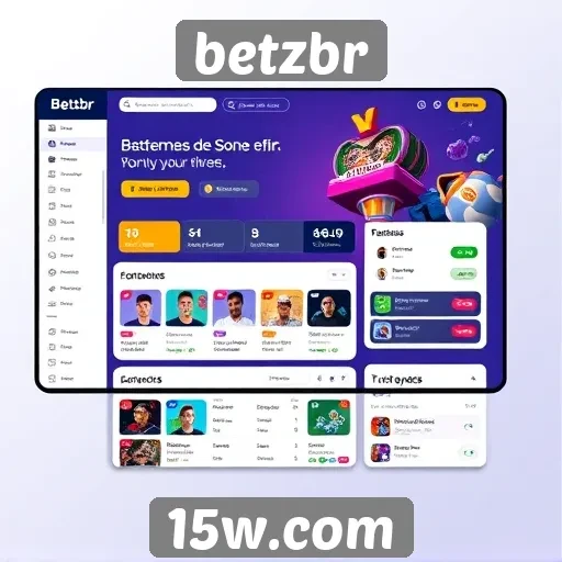 Interface do Betzbr é amigável e intuitiva